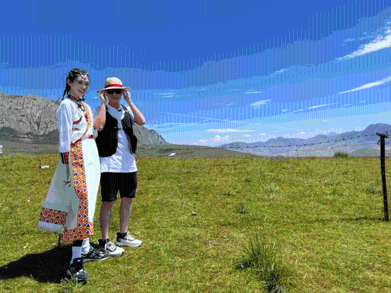 奚夢瑤身材高挑