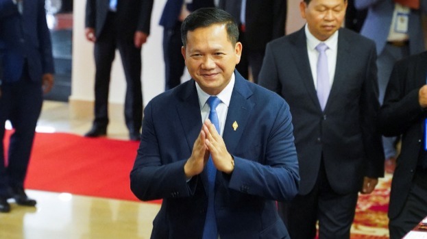 洪瑪奈獲國會正式確認(rèn)為柬埔寨新首相。 路透社