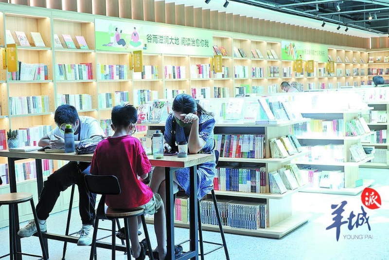 佛山某閱讀室的一角。