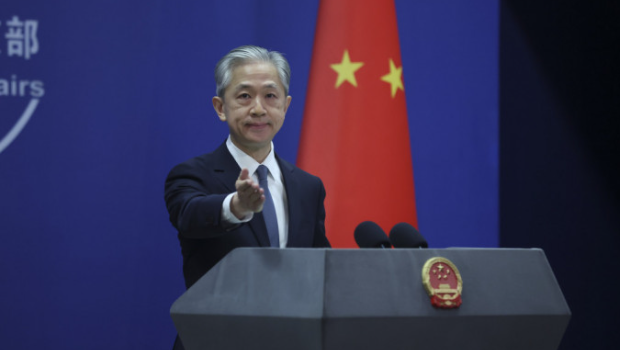 外交部發(fā)言人汪文斌。