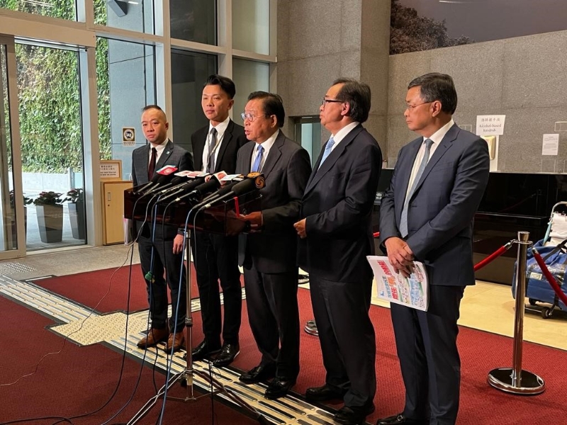 林健鋒建議政府提供握手費(fèi)吸引人才來(lái)港。黃子龍攝