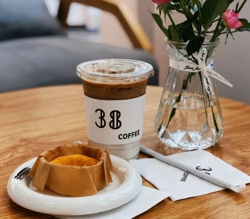 味道香濃的巴斯克蛋糕，配咖啡很不錯。圖：小紅書@Mmmm17happy