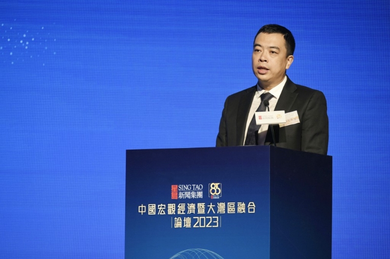 王曉光指，下全球宏觀環(huán)境面臨巨變，香港、大灣區(qū)均迎來新的時(shí)代機(jī)遇。