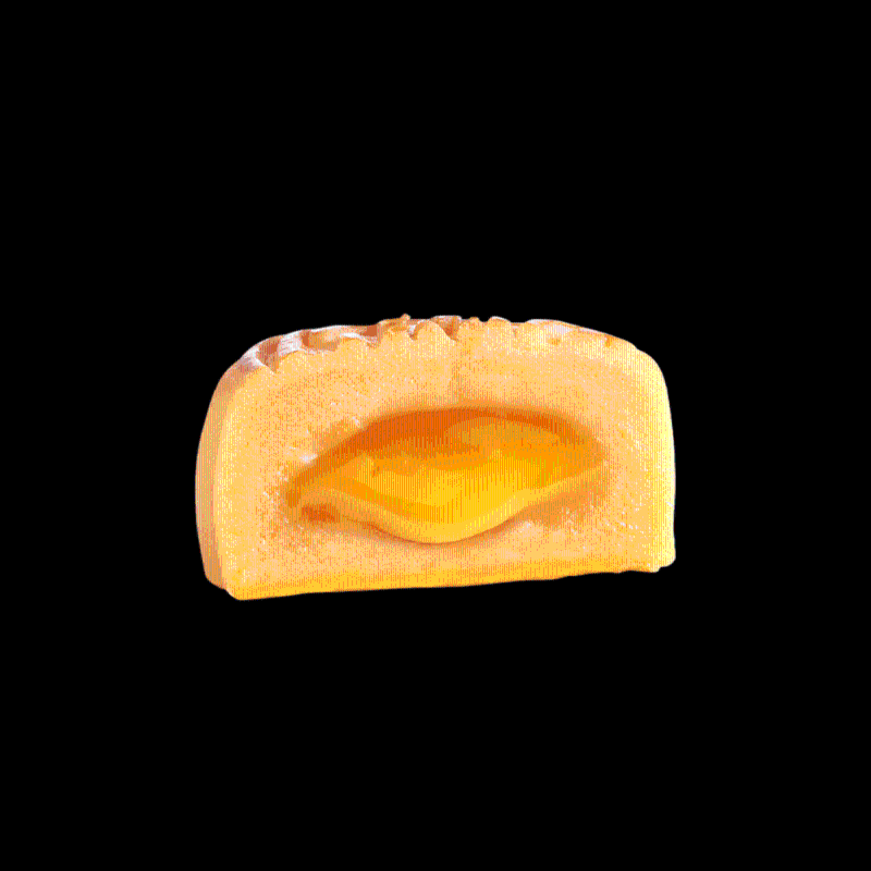 流心蜜瓜芝士手工月餅