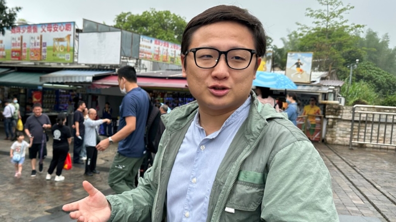 張欣宇發(fā)湊怒斥港鐵“毫無邏輯”。 資料圖片