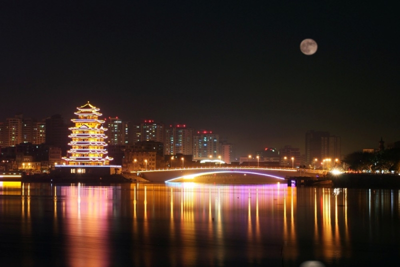 合江樓：夢(mèng)回蘇東坡之境 （圖：惠州市人民政府門戶網(wǎng)站）