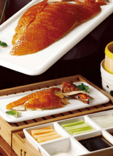 喜歡片皮鴨的朋友必試深圳烤鴨榜第一名京味張品牌店“京味張”。