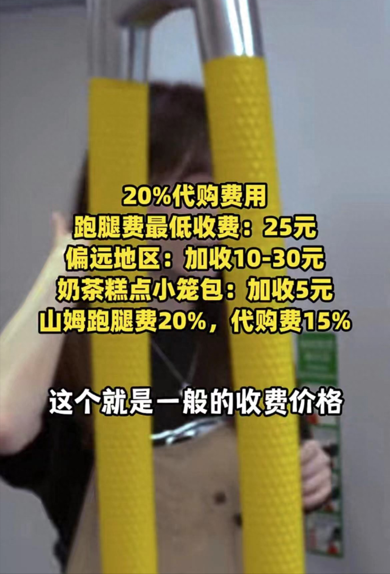 反向代購(gòu)的費(fèi)用