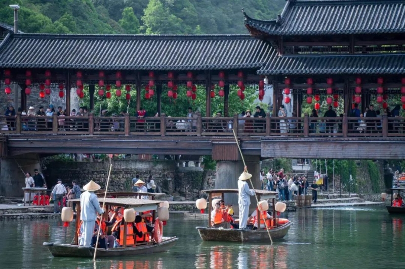 瑤里景區(qū)。圖源：景德鎮(zhèn)發(fā)布