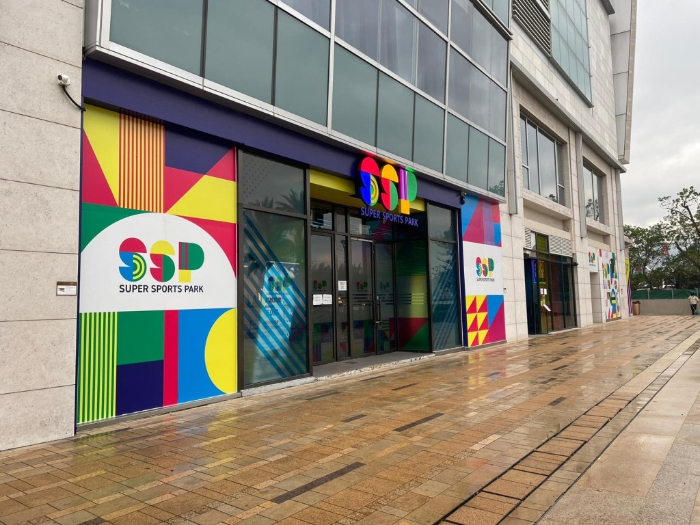 位于大角咀的Super Sports Park，占地約50,000 平方呎