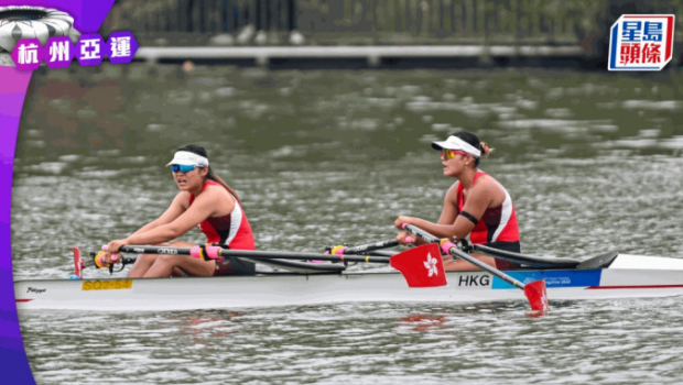 張海琳梁瓊允雙人雙槳獲銀牌 張海琳梁瓊允雙人雙槳獲銀牌