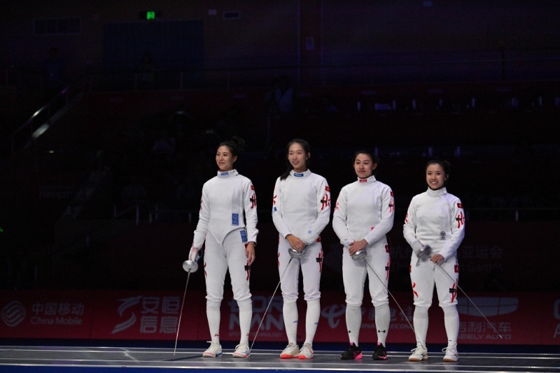 女子重劍團(tuán)體賽 女子重劍團(tuán)體賽