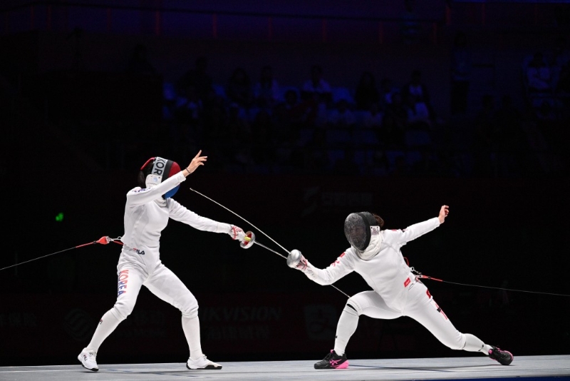 杭州亞運(yùn)女子重劍團(tuán)體賽 杭州亞運(yùn)女子重劍團(tuán)體賽