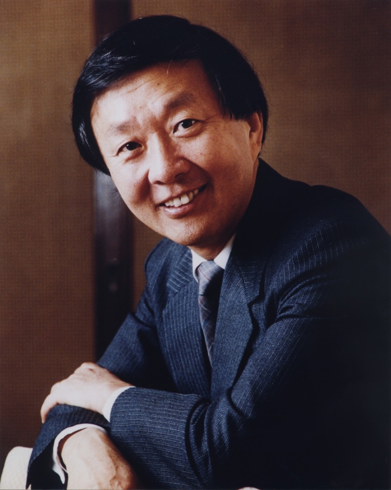 「光纖之父」高錕年輕時。 資料圖片