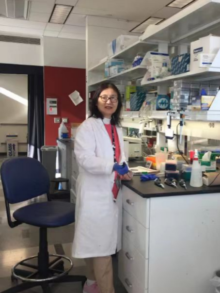 倪后萍在實(shí)驗(yàn)室) 倪后萍在實(shí)驗(yàn)室)