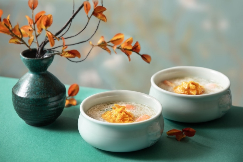 翠亨村兩款粵式風(fēng)味大閘蟹餐。