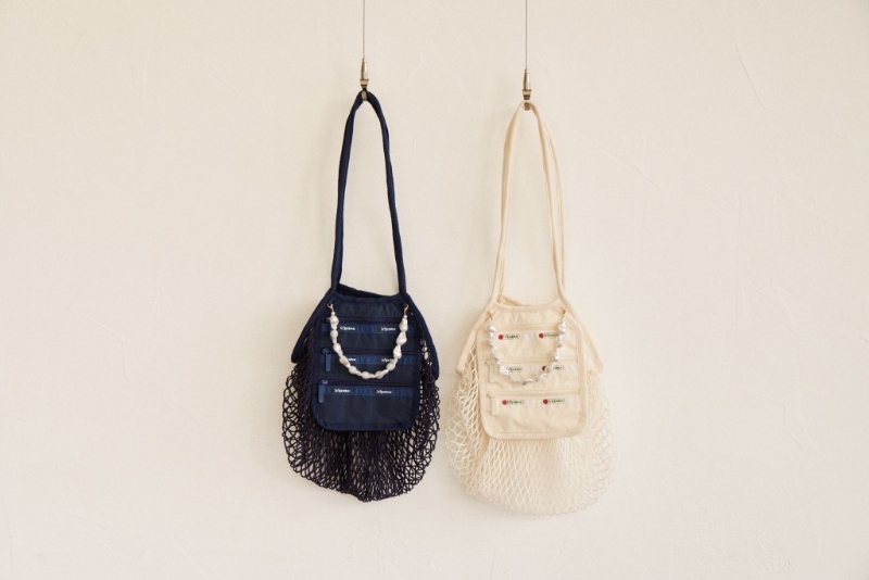 Net Pearl網(wǎng)袋、$1,280至$1,480、LeSportsac。