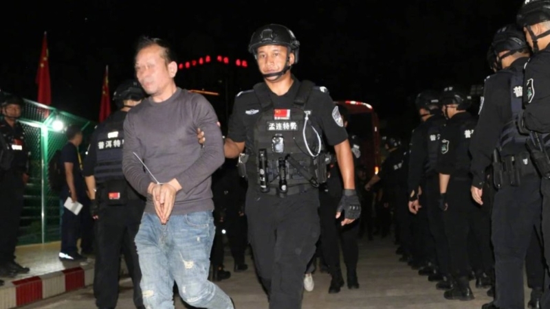 2349名緬北涉電騙疑犯被移交予中方。