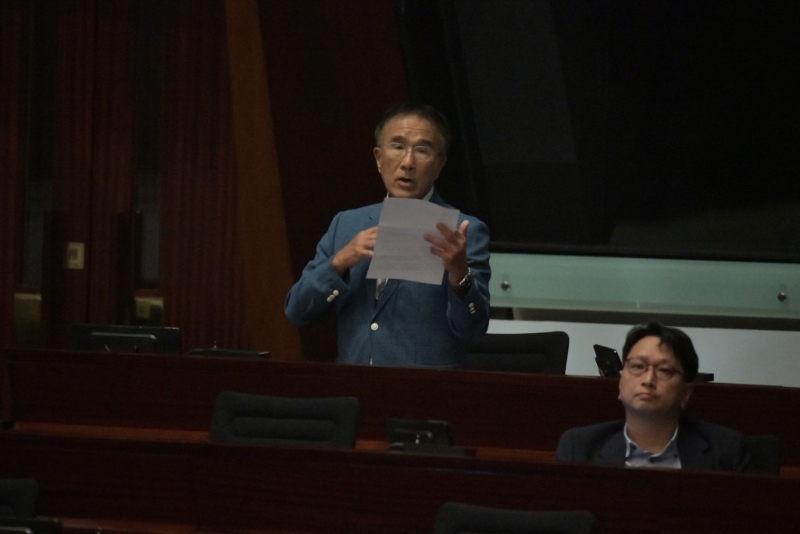 實(shí)政圓桌立法會(huì)議員田北辰。