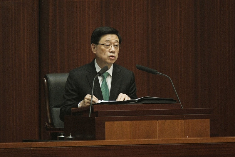 李家超出席施政報(bào)告答問(wèn)會(huì)。