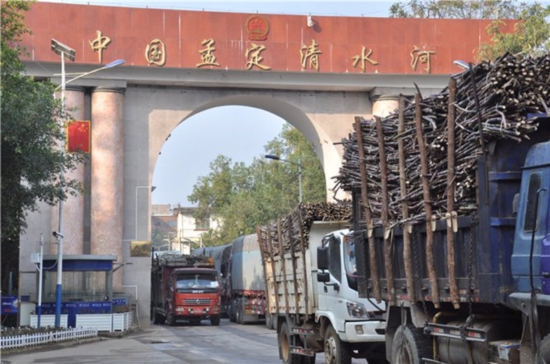 孟定與緬甸清水河的關(guān)口