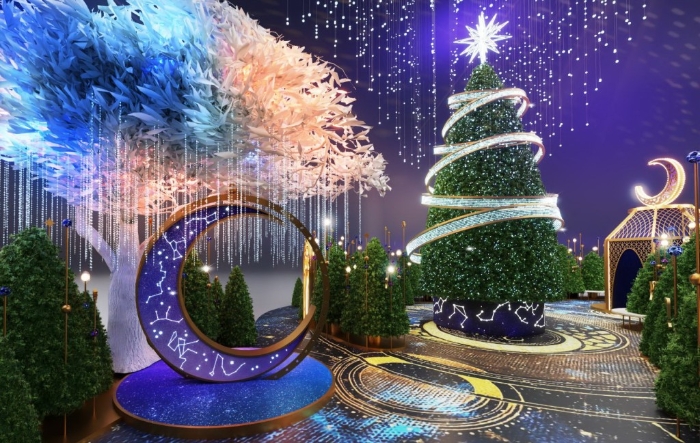 以星座為主題，打造6大魔幻星空主題場景。