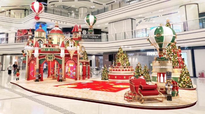 圍方The Wai迎來開幕后首個圣誕節(jié)。