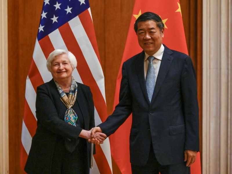 耶倫今年7月訪華，曾經(jīng)與何立峰會(huì)晤。