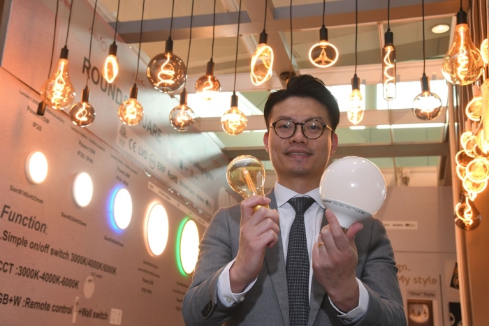MEGAMAN照明電氣設(shè)備有限公司總經(jīng)理Tommy Ko。