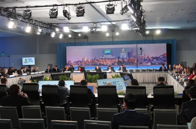 APEC高級官員會議召開。記者徐明月攝