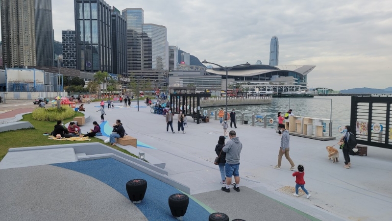 灣仔“水上運動及康樂主題區(qū)”氣氛休閑