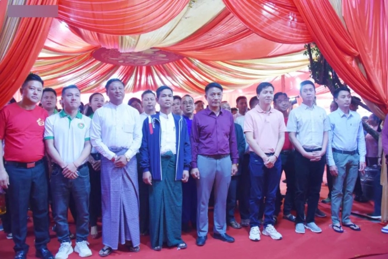 白所成生日，全果敢政府部門、團體也會到賀。