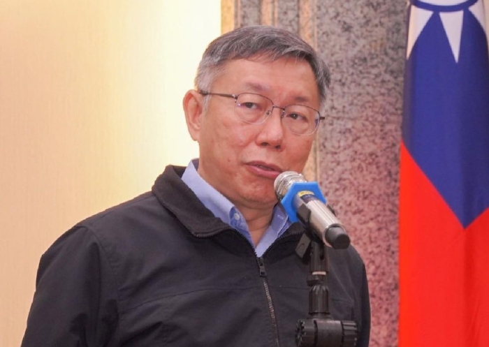 柯文哲在臺灣也有相當高支持度。