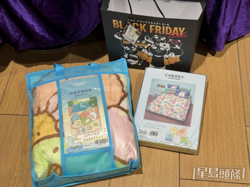 Cherry角落小伙伴床品福袋$399（總值$1376-$1770）