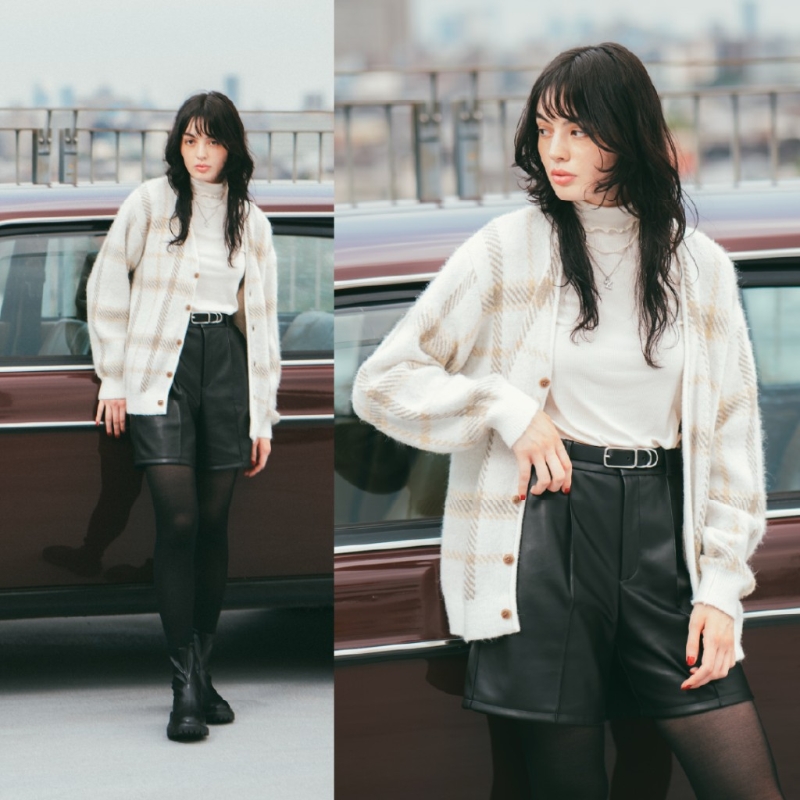 男女裝人氣秋冬服飾，Brushed yarn cardigan $249，