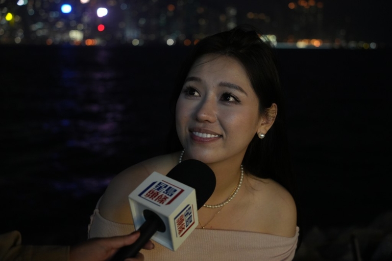 留學(xué)生金小姐希望體驗不同的人生。 吳艷玲攝