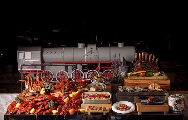 屯門悅品度假酒店The Platter 限定火車主題