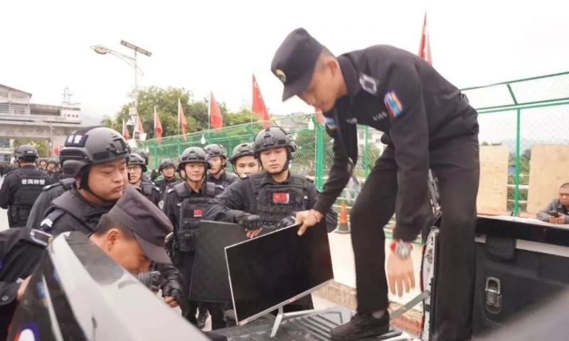 緬方將犯案工具交予中方。