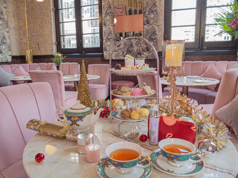 6：Madame Fù 聯(lián)乘 Clinique「粉紅冰雪」下午茶（圖片來源：kkday）