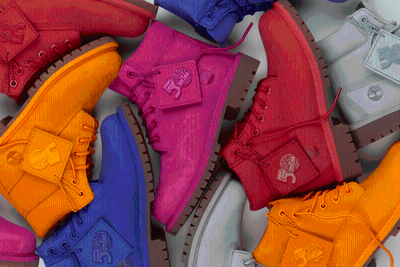 50周年特別款6吋防水鞋、各、$1,899，特色之一采用鋼質(zhì)鞋骨，提供足弓支撐，以及用上回收塑料樽循環(huán)再造制成的ReBOLT織物內(nèi)里。