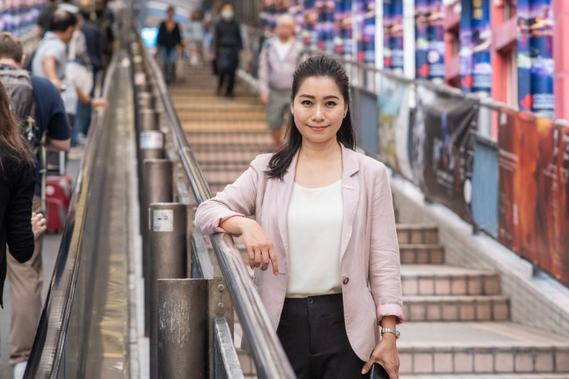 彭舜玟表示，自己從沒想過從政。