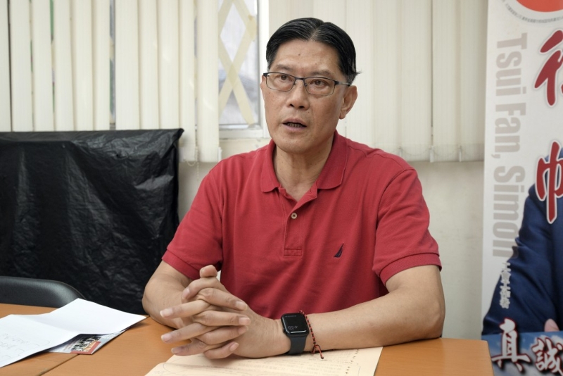 屯門西參選人徐帆。 陳浩元攝