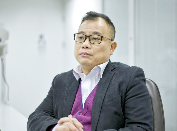 香港警察隊員佐級協(xié)會主席林志偉。資料圖片