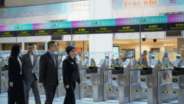 郭俊峯與深圳及澳門(mén)相關(guān)部門(mén)商討區(qū)選出入境安排