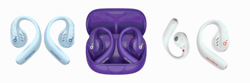 除了黑色，AeroFit Pro另備白、藍及紫共4色選擇。