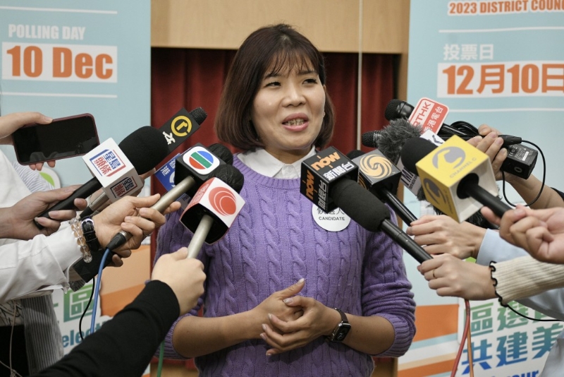 李碧儀︰沒政黨支持 證明新選制多元