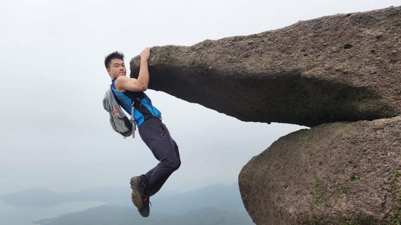 Thomas變得開朗積極，享受行山的每一刻。