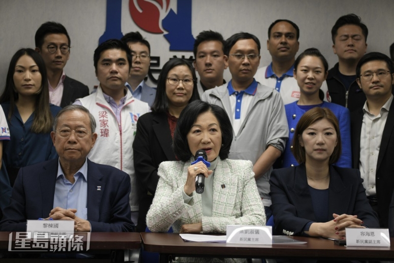 葉劉淑儀對(duì)自己選舉期間一直被抹黑表示極度遺憾。 陳浩元攝