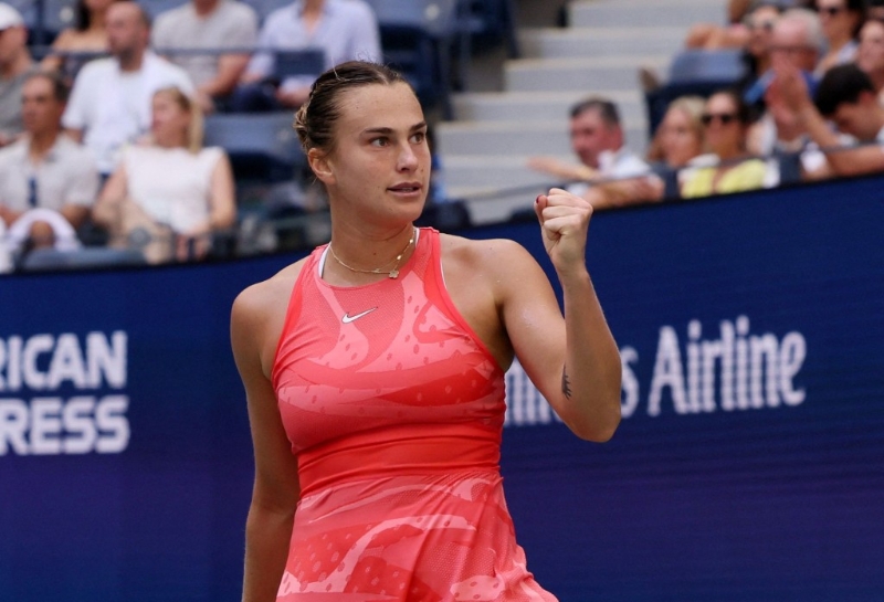 第六位 白俄羅斯網(wǎng)球運動員 Aryna Sabalenka 場上加場外收入：1470萬美元。 路透社