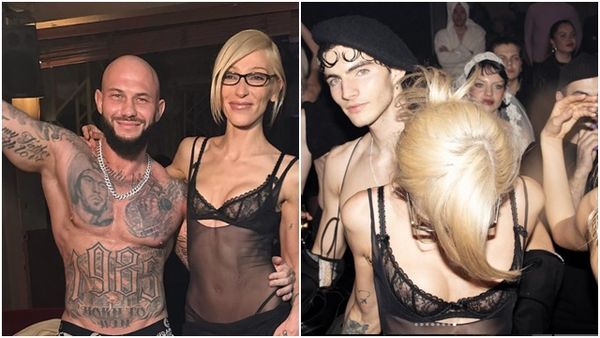 這個(gè)主題為“裸體幻想”的派對，服裝要求是“幾乎裸體”。